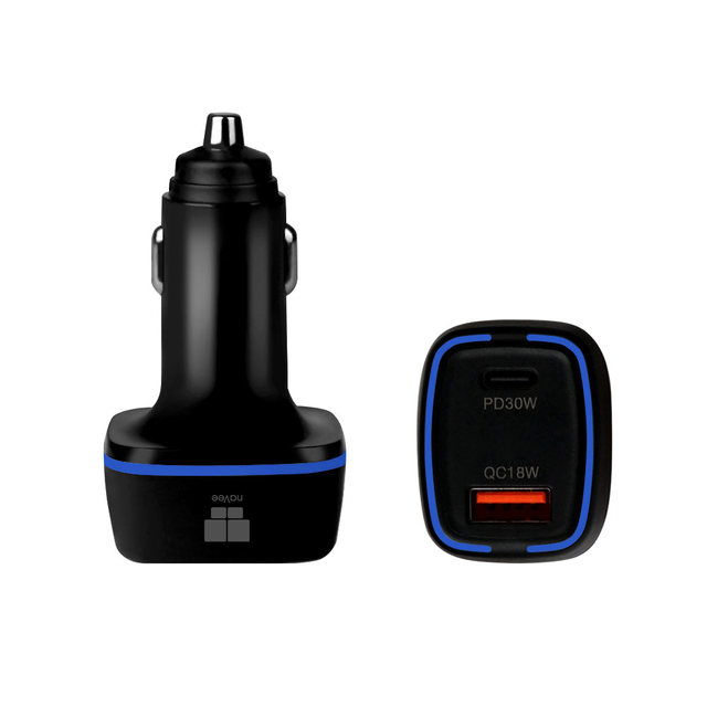 NV41-CC48W 차량용시거잭충전기 PPS 48W PD3.0 2포트