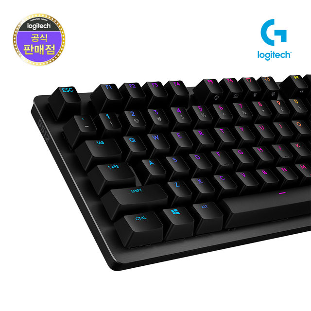 코리아 정품 G512 기계식 게이밍키보드 GX BLUE 클리키(청축)