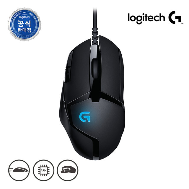 코리아 정품 G402 Hyperion Fury 유선 게이밍마우스