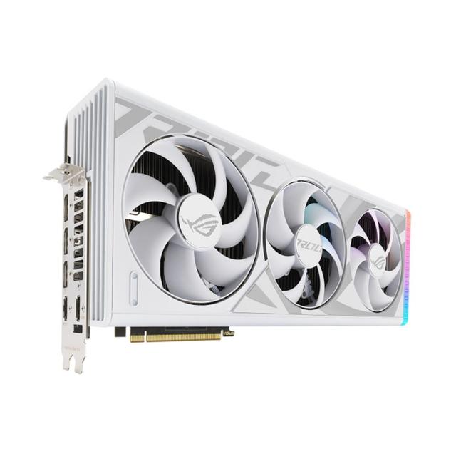 ASUS ROG STRIX 지포스 RTX 4080 SUPER O16G White GAMING OC D6X 16GB