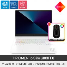 HP OMEN 16 SLIM-u1031TX i9-14900HX/32GB/1TB/RTX4070/윈11/게이밍노트북