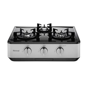 가스레인지 3구 RTR-W3200(LNG/LPG,고효율 실드버너, AA 건전지, 원터치 자동점화)
