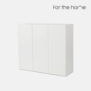 [착불] 포더홈 플레인 키높은 수납장 1200 (3도어)
