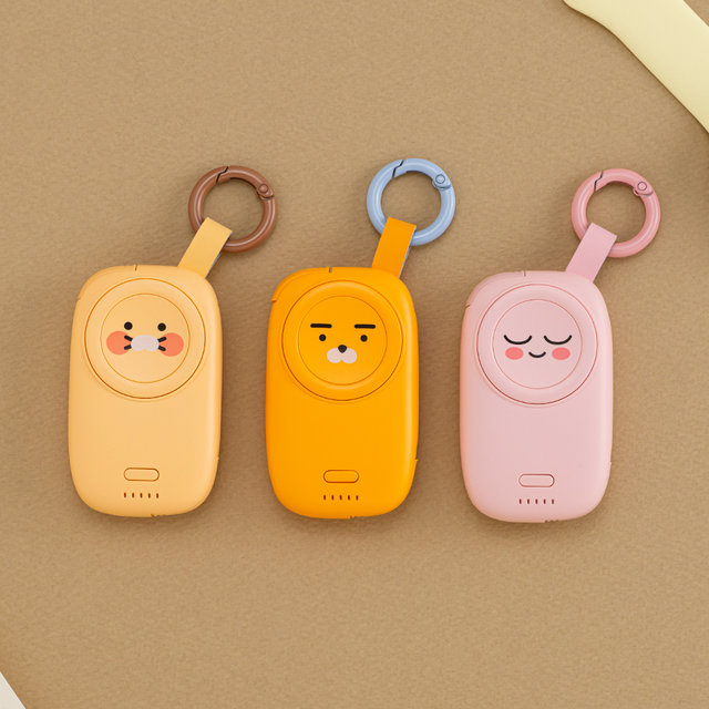 카카오프렌즈 애플워치톡 케이블형 무선충전 보조배터리 1200mAh