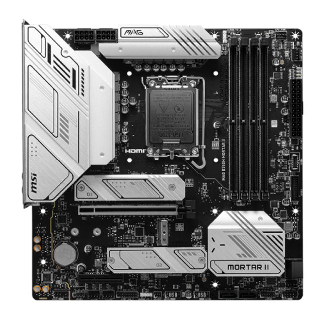 MSI MAG B760M 박격포 II 인텔 메인보드 CL