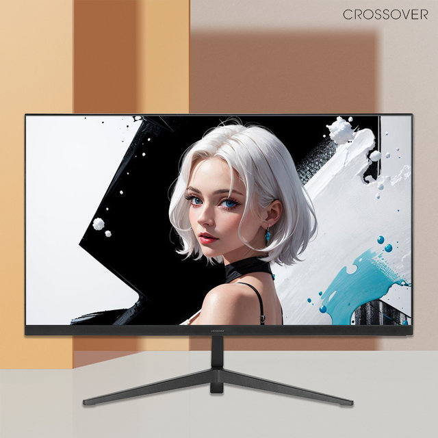 크로스오버 22HF100 55cm FHD 100Hz 광시야각 오피스 컴퓨터 모니터 무결점