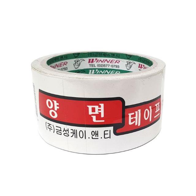 금성 양면테이프 12mm x 10M 4개입