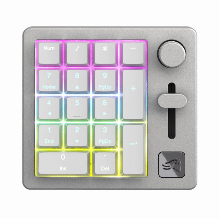 글로리어스 글로리어스 GLORIUS GMMK NUMPAD 유무선 화이트 블루투스 넘버 숫자 키패드