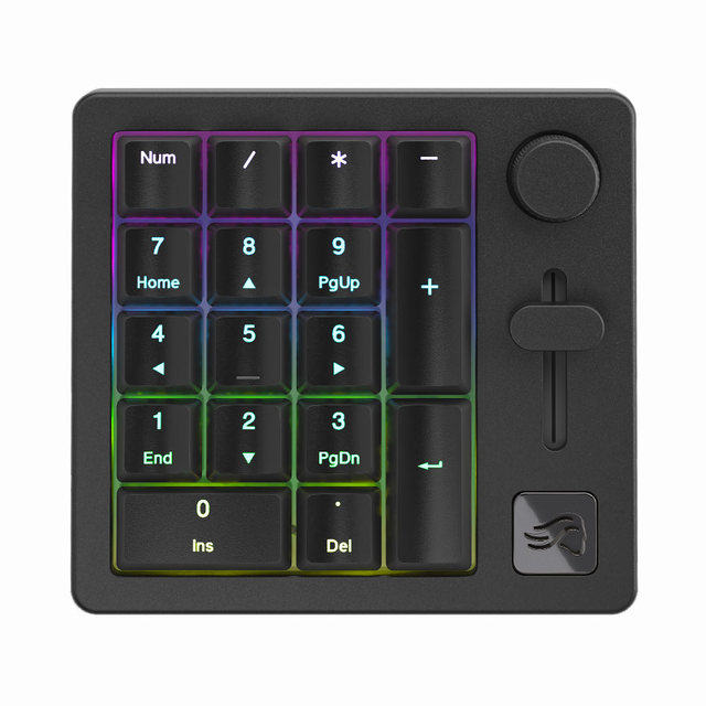 [GLORIUS] GMMK NUMPAD 유무선 (블랙) 블루투스 넘버 숫자 키패드