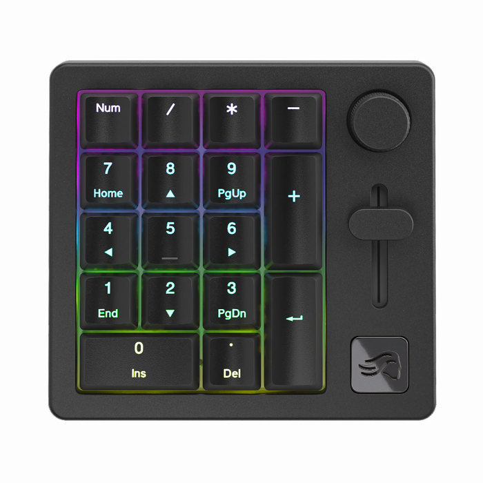 글로리어스 글로리어스 GLORIUS GMMK NUMPAD 유무선 블랙 블루투스 넘버 숫자 키패드