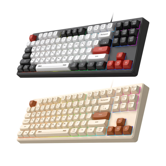 MK87 저소음 텐키리스 멤브레인 키보드