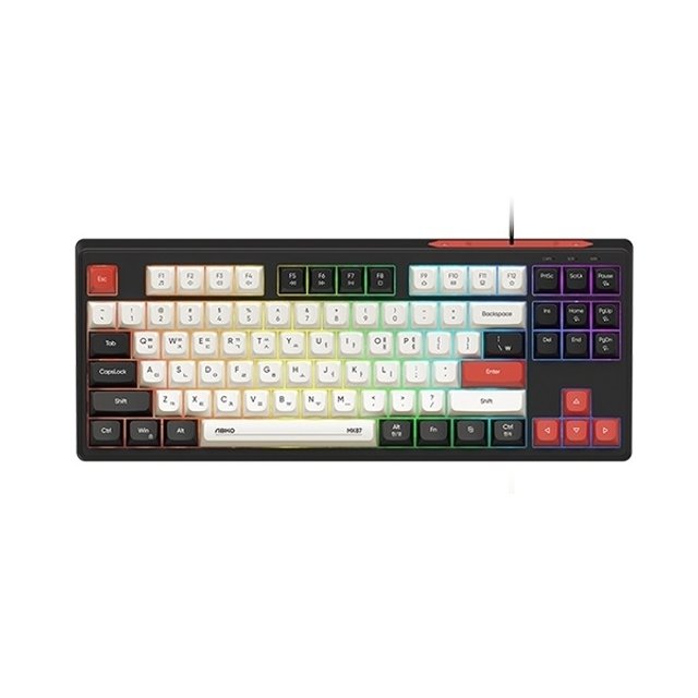 앱코 MK87 저소음 텐키리스 멤브레인 (블랙)