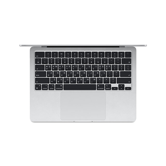 맥북에어 13 M3, 8코어 CPU, 10코어 GPU, 8GB RAM, 512GB SSD - 실버 [MRXR3KH/A]