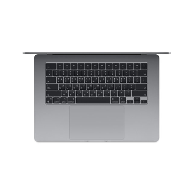 맥북에어 15 M3, 8코어 CPU, 10코어 GPU, 8GB RAM, 512GB SSD - 스페이스그레이 [MRYN3KH/A]