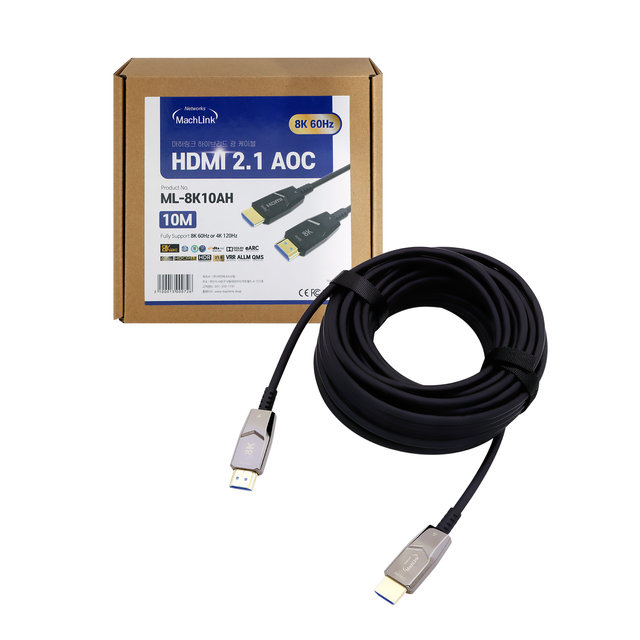 마하링크 AOC Ultra HDMI 2.1 8K 광케이블 5M ML-8K5AH