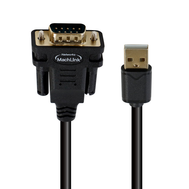 마하링크 USB to RS232 시리얼 케이블 FTDI정품칩셋 1.8M ML-FTDIUS