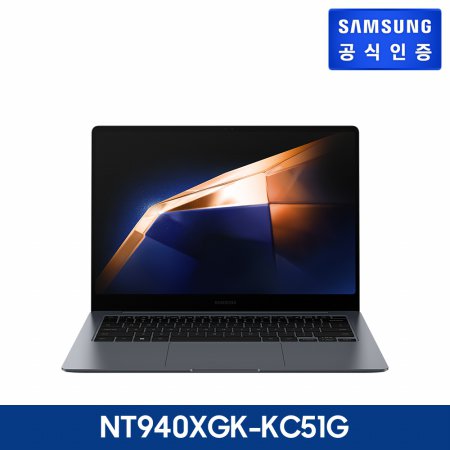 [장기할부] 갤럭시 북4 프로 노트북 NT940XGK-KC51G (Ultra5 125H 16GB 512GB 35.6cm WQXGA＋ AMOLED Win11 문스톤그레이)