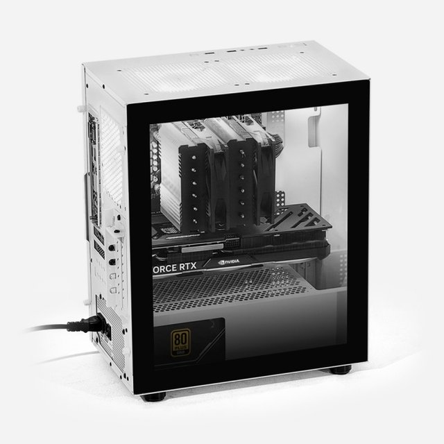 인테그 프로 4546T 게이밍 컴퓨터 윈도우11 NVMe 512G+32GB RAM 공랭 쿨러