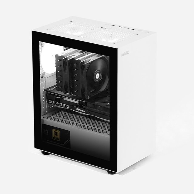 인테그 프로 4546T 게이밍 컴퓨터 윈도우11 NVMe 512G+32GB RAM 공랭 쿨러