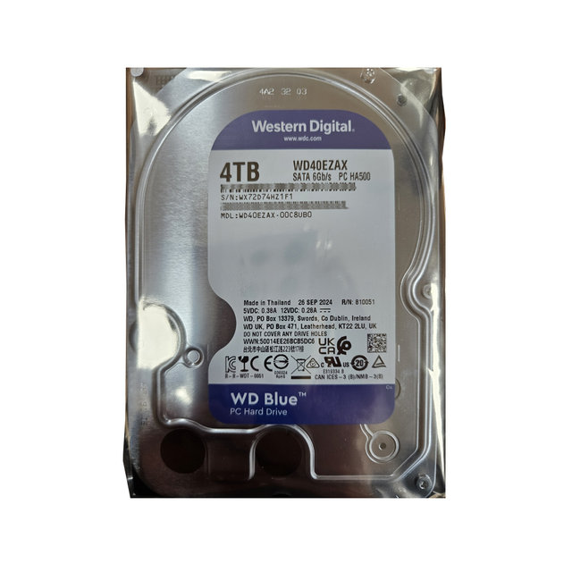 WD 4TB BLUE WD40EZAX/