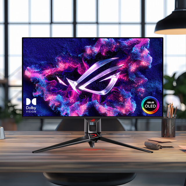 ASUS ROG SWIFT PG32UCDM 82Cm(32) QD-OLED 평면 4K UHD 240Hz 게이밍 모니터 3년보증