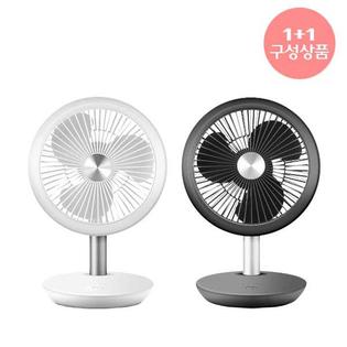 [1+1] 무선 탁상용 선풍기 AIR601TFW+AIR601TFG