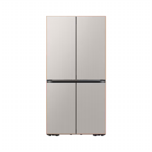 비스포크 냉장고 4도어 인피니트 키친핏 RF60DB9Z71APG [594L,색상조합형]