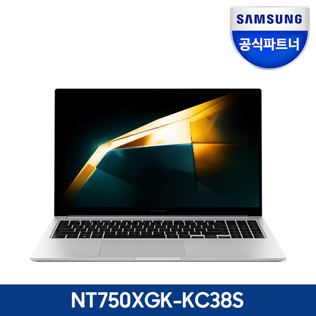 갤럭시 북4 노트북 NT750XGK-KC38S (Core3 100U 8GB 256GB 39.6cm FHD LED Anti-Glare Win11 실버)