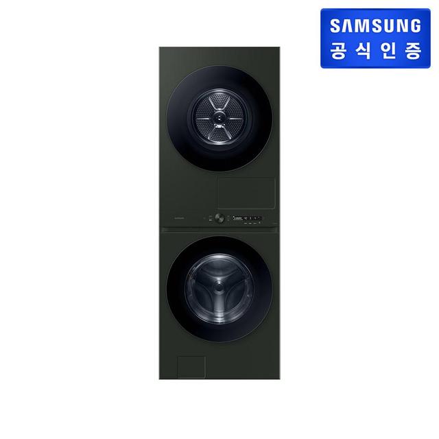 비스포크 그랑데AI 원바디 Top-Fit 25kg+22kg WF2522HDFFA (새틴그린)