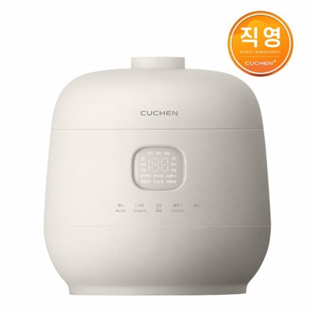[박스개봉 - 변심반품] 쿠첸 Brain 듀얼프레셔 6인용 IH전기압력밥솥 CRH-TWK0640W 화이트