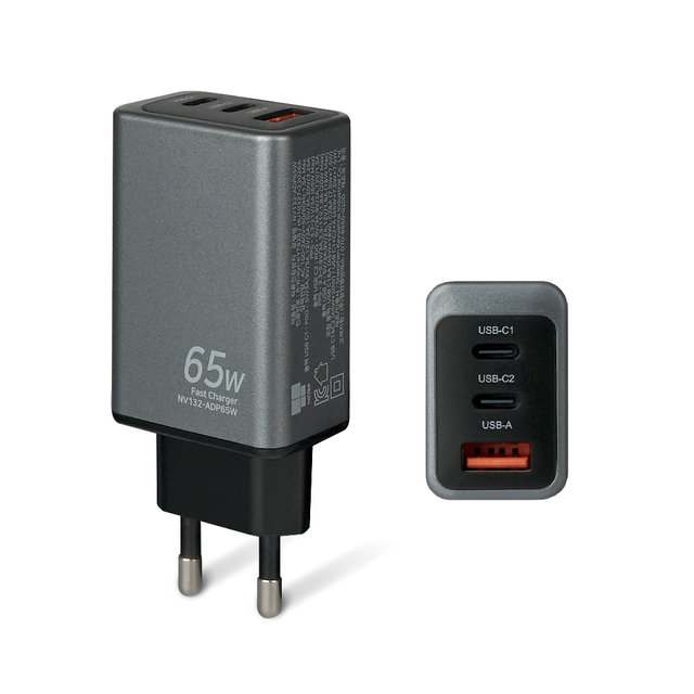 NV132-ADP65W 65W PD초고속충전기 노트북충전기