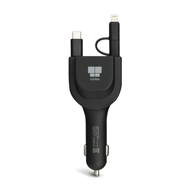 NV136-CMC41 카차저 4포트 고속 차량용충전기