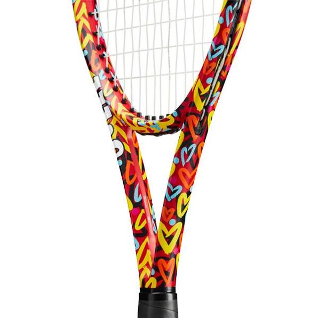 윌슨 V2 클래시 100 브리토 하트 테니스라켓 295g G2 WR128210F2