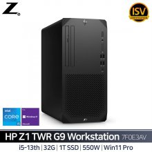 HP Z1 Tower G9 R 워크스테이션 7F0E3AV i5-13500 (16GB/512GB/W11P) (RAM 32GB 구성+SSD 1TB 변경)