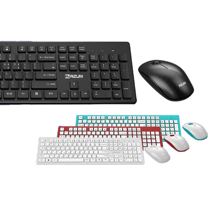 [중고] 중급 / 논산점 리줌 무선키보드마우스세트 RWS101