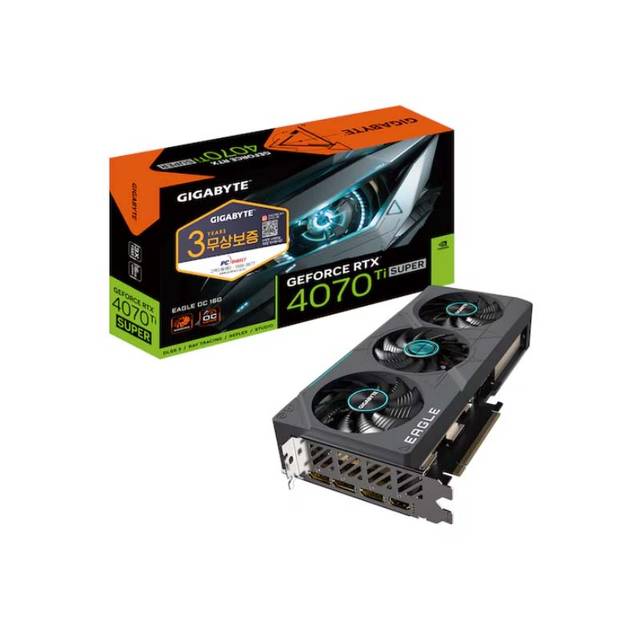 GIGABYTE 지포스 RTX 4070 Ti SUPER EAGLE OC D6X 16GB 피씨디렉트