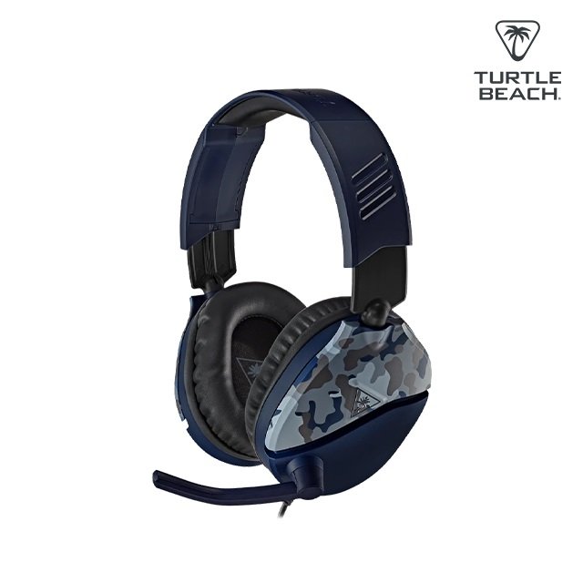 리콘 RECON 70 Blue Camo 블루카모 유선 3.5mm 엑스박스 플스 윈도우 PC 닌텐도 게이밍 헤드셋