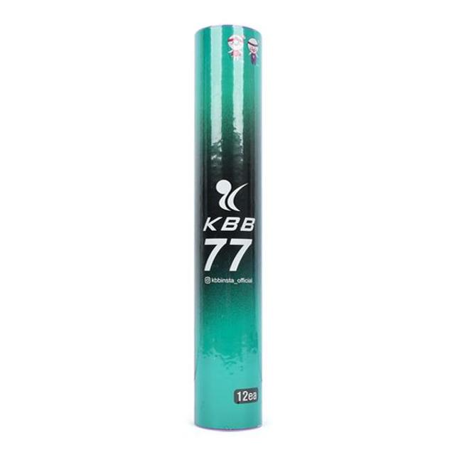 KBB KBB77 동호인 배드민턴공 셔틀콕 12개입