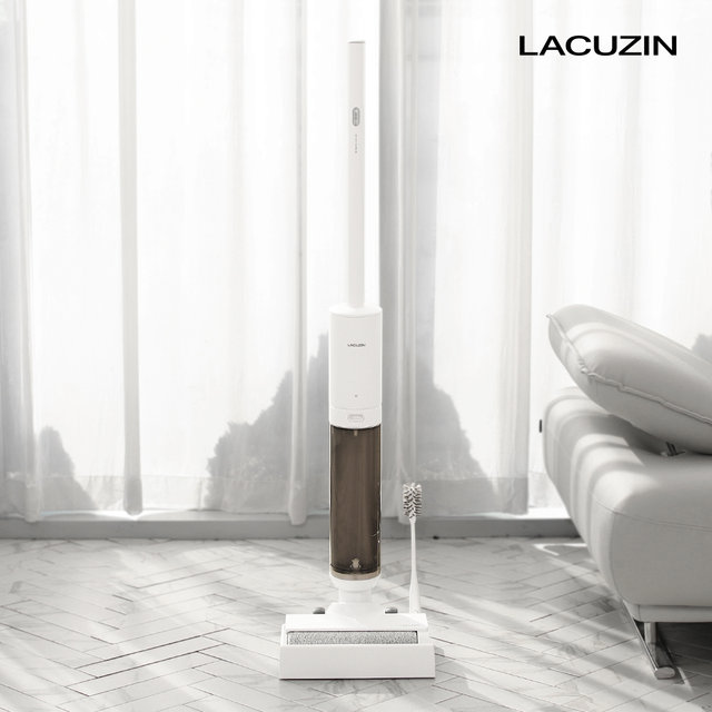 라쿠진 올인원 습건식 무선 물걸레 청소기 브러쉬 1+1 LCZ2211