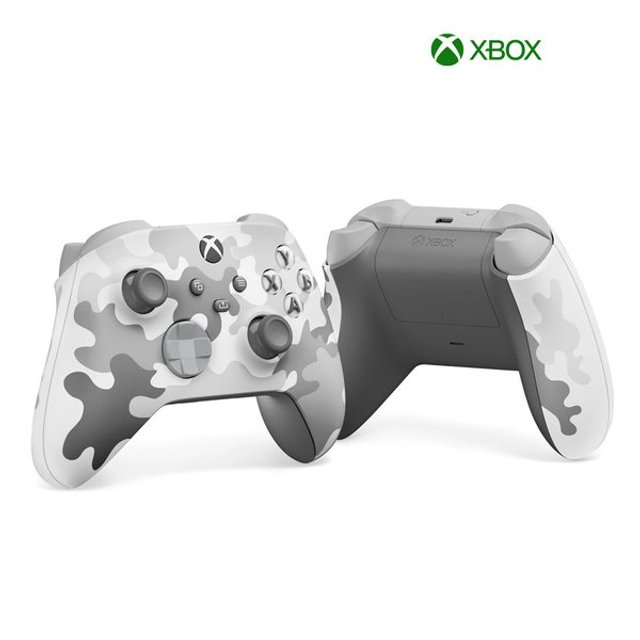 [엑스박스 신상 게임패드] 아틱 카모 스페셜 에디션 - Xbox 무선 컨트롤러