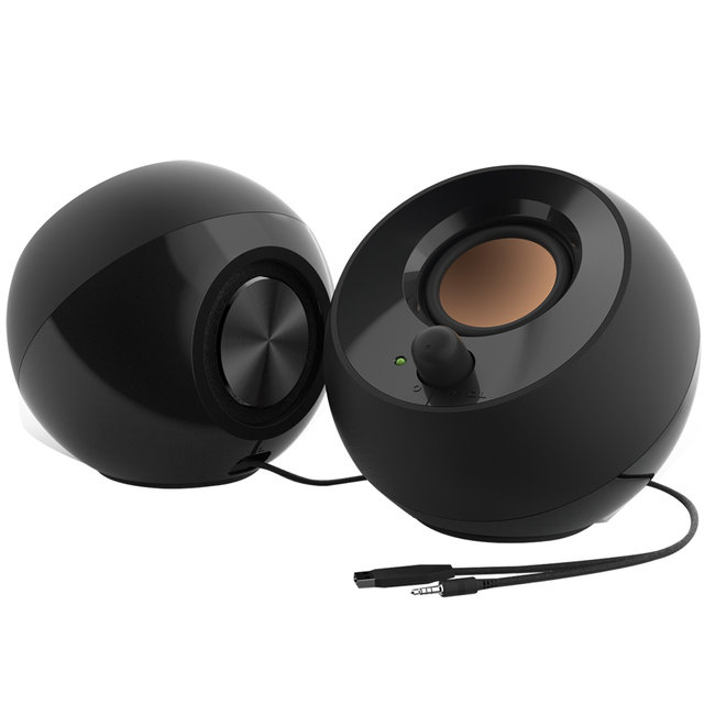 [크리에이티브] PEBBLE 2.0 스피커 (블랙)