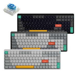 AIR96 V2 기계식 키보드 청축 블루투스 무선 유선 풀배열 슬림형