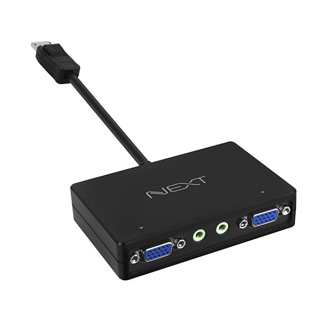 NEXTU NEXT-DP102VS 디스플레이포트 to VGA 1:2 분배기