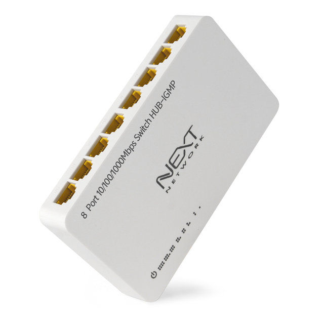NEXTU NEXT-1008GH IGMP 8포트 기가비트 스위칭허브 스누핑지원