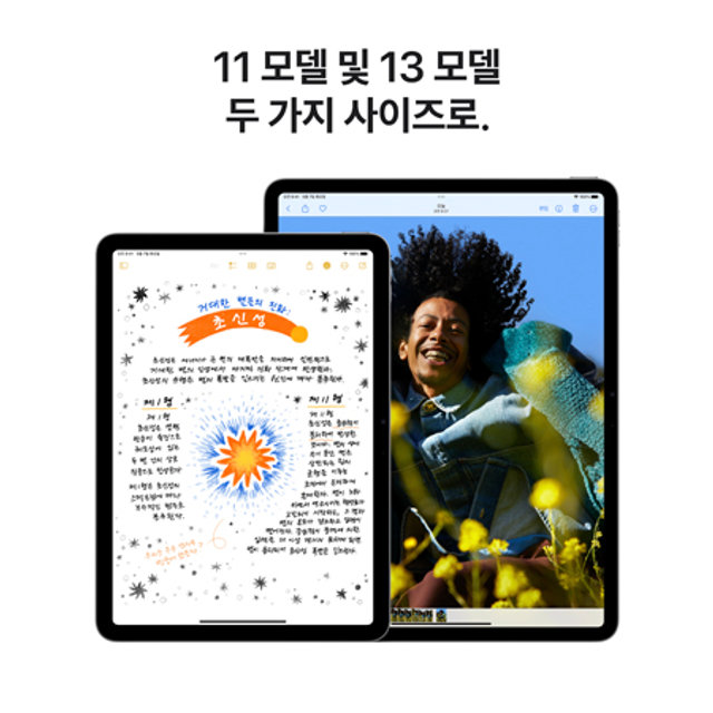  아이패드 에어 13 M2 Wi-Fi 512GB - 블루 [MV2K3KH/A]
