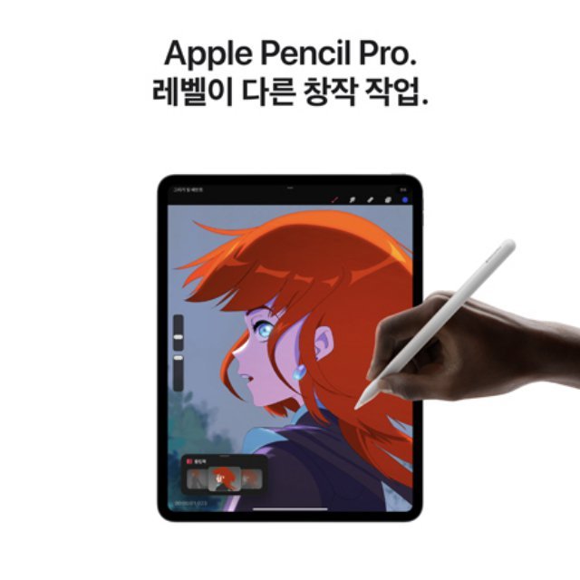 [3/22일 입고예정]  아이패드 프로 13 M4 Wi-Fi 256GB 스탠다드 글래스 - 스페이스 블랙 [MVX23KH/A]