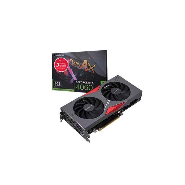 COLORFUL 지포스 RTX 4060 토마호크 DUO V2 D6 8GB 피씨디렉트