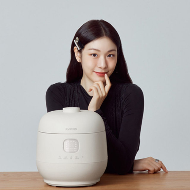 [회원전용특가]쿠첸 Brain 풀스텐 듀얼프레셔 10인용 IH전기압력밥솥 CRH-TWS1010W