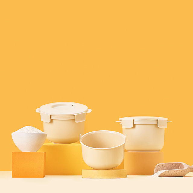 전자렌지 저당밥솥 (크림) CALO-C001