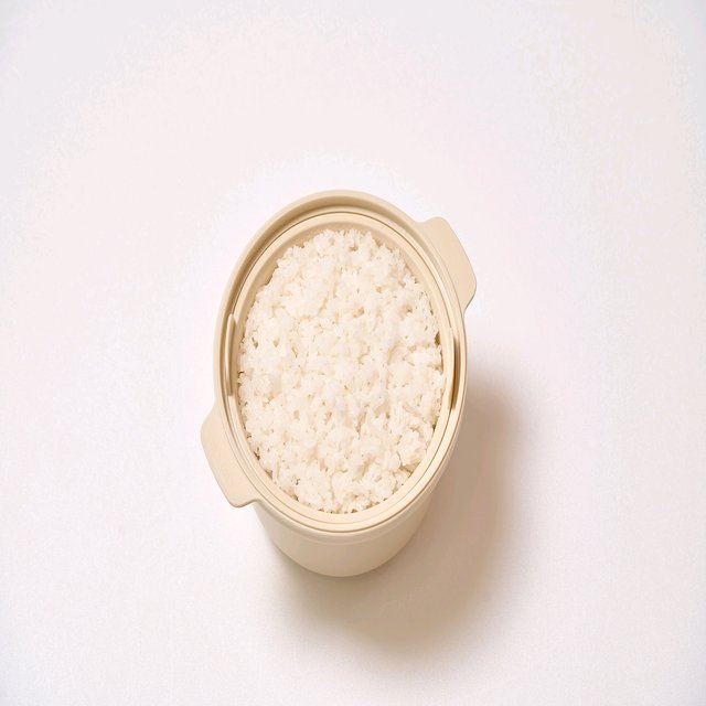 전자렌지 저당밥솥 (크림) CALO-C001